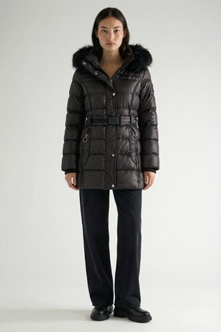 Piumino lungo Aimeraudana - Nero