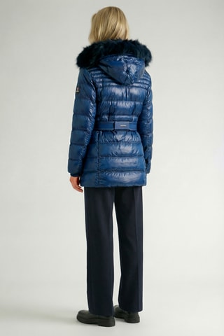 Piumino lungo Aimeraudana - Navy