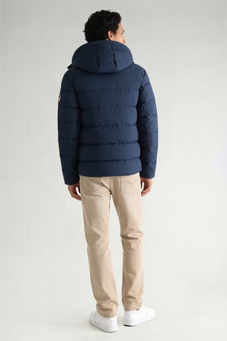 Piumino con cappuccio Dosibana - Navy