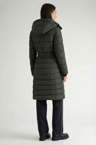 Piumino con cappuccio Cabana - Nero