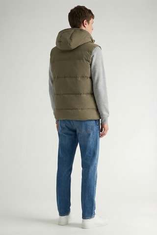 Piumino senza maniche Vitoana - Kaki