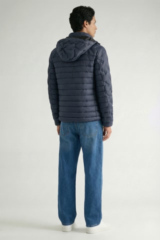 Piumino con cappuccio Buratana - Blu