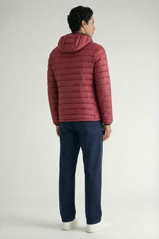 Piumino con cappuccio Carlitana - Bordeaux