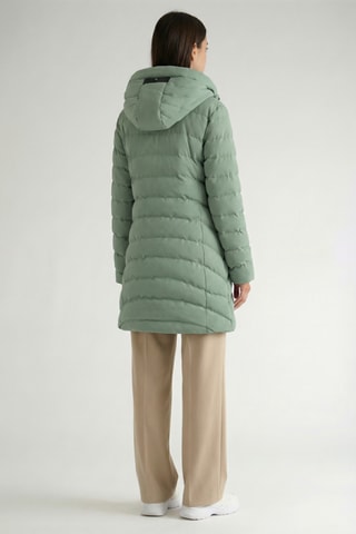 Piumino lungo Clarisana - Verde