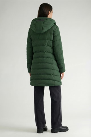 Piumino lungo Clarisana - Verde scuro