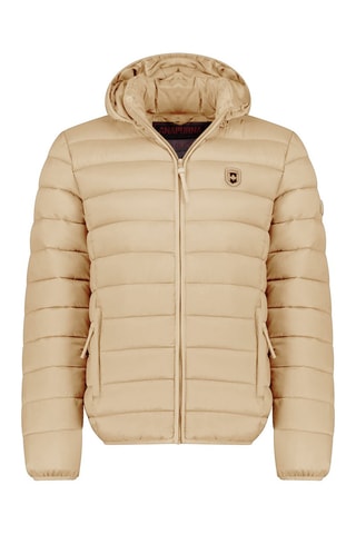 Piumino con cappuccio Amitalana - Beige