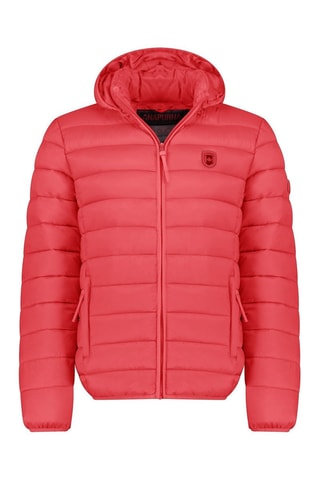 Piumino con cappuccio Amitalana - Rosso