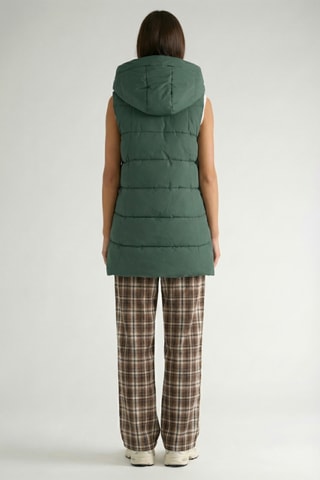 Piumino senza maniche Dolbana - Verde scuro