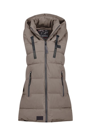 Piumino senza maniche Dolbana - Taupe