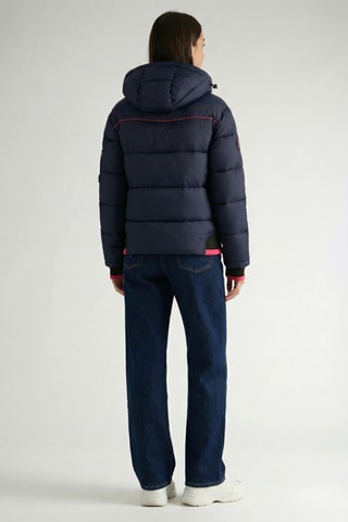 Piumino con cappuccio Calixana - Navy