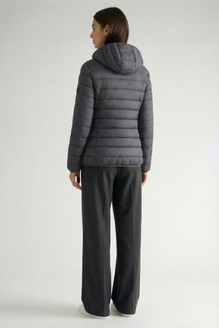 Piumino con cappuccio Akitalana - Grigio scuro