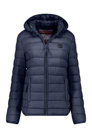 Piumino con cappuccio Akitalana - Navy