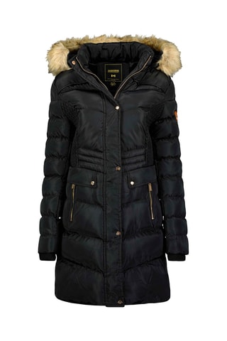 Piumino lungo Anadonna - Nero