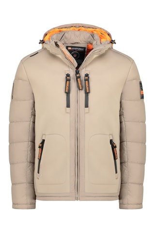 Piumino con cappuccio Beachana - Beige