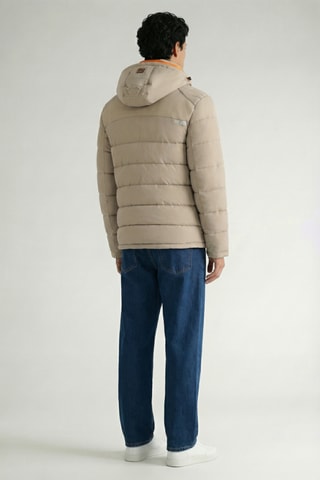 Piumino con cappuccio Beachana - Beige