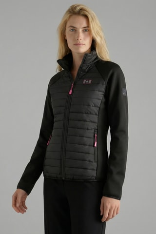 Piumino in pile Tourana - Nero