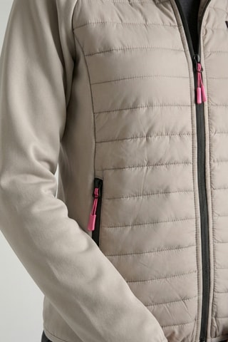 Piumino in pile Tourana - Grigio chiaro