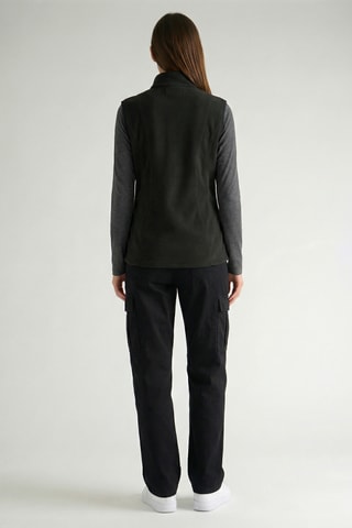 Felpa senza maniche in pile Vugana - Nero