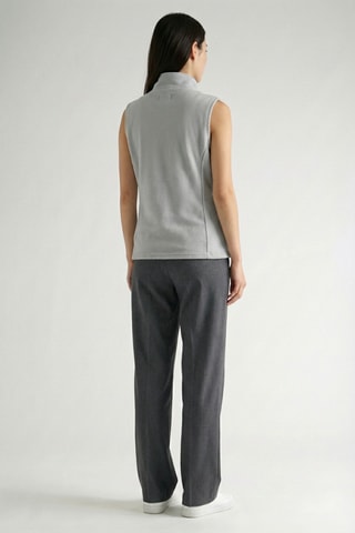 Felpa senza maniche in pile Vugana - Grigio chiaro 