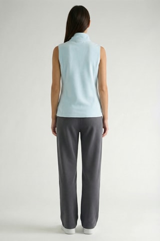 Felpa senza maniche in pile Vugana - Celeste