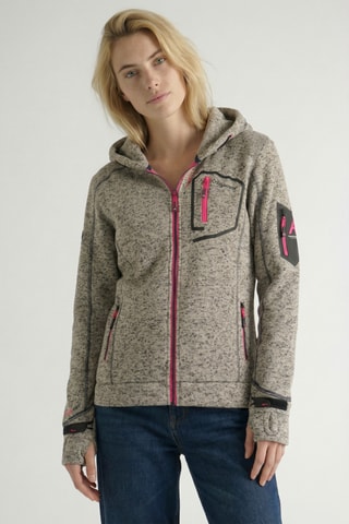 Felpa con cappuccio Telectrana - Grigio melange