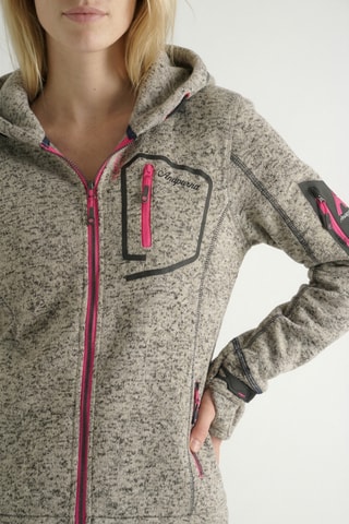 Felpa con cappuccio Telectrana - Grigio melange