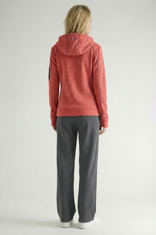 Felpa con cappuccio Telectrana - Corallo melange