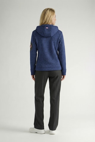 Felpa con cappuccio Telectrana - Navy melange