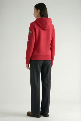 Felpa con cappuccio Gymana - 
Rosso