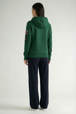 Felpa con cappuccio Gymana - Verde abete