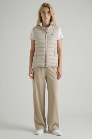 Piumino senza maniche  Vakitalana - Grigio chiaro