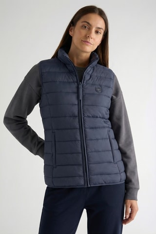 Piumino senza maniche  Vakitalana - Navy