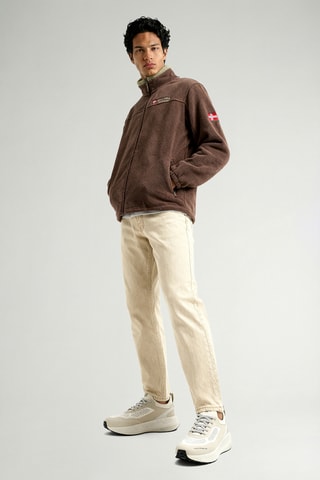 Giacca in pile Uranium - Marrone