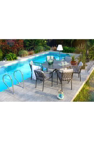 Conjunto de jardín Pilat - 6 plazas