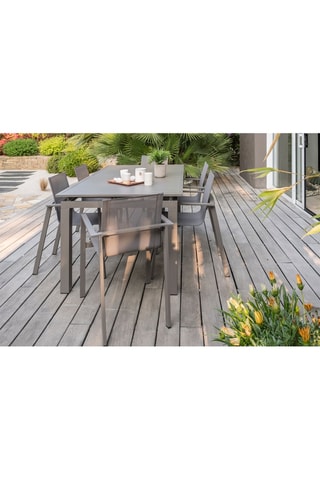 Mesa extensible de 6 plazas Zahara - 180/240 x 100 x 77 cm