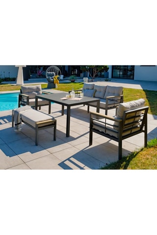Conjunto de jardín Cayenne - 7 plazas