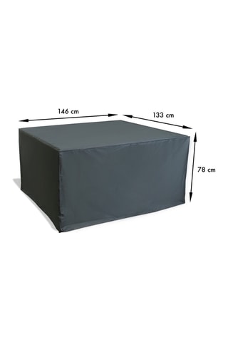 Conjunto de jardín con funda Océane - 8 plazas