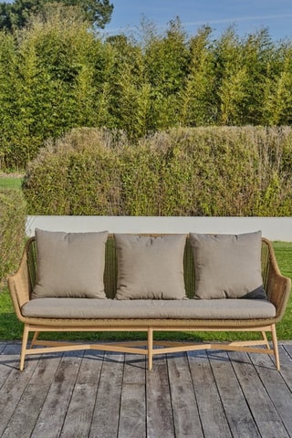 Salón de jardín modulable Palmas - 5 plazas