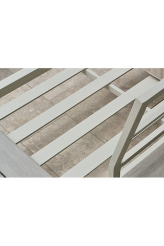 Salón de jardín esquinero Osaka - 5 plazas