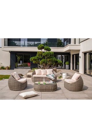 Salón de jardín Isa - 5 plazas