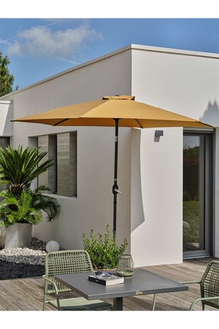 Sombrilla redonda Marbella - 6 m² - Diámetro de la lona 270 cm?

?