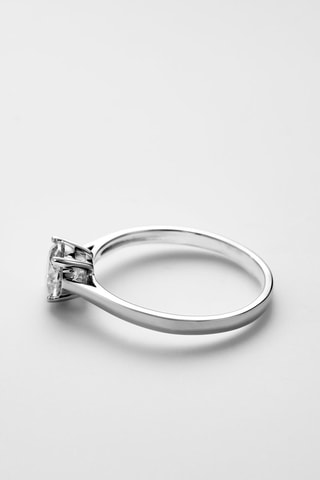 Solitario Impérial - Oro bianco e diamante