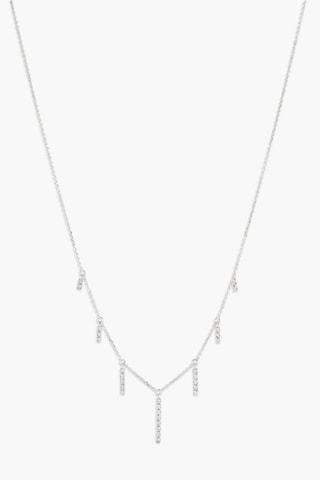 Collier Etincelia 
Or blanc et diamants