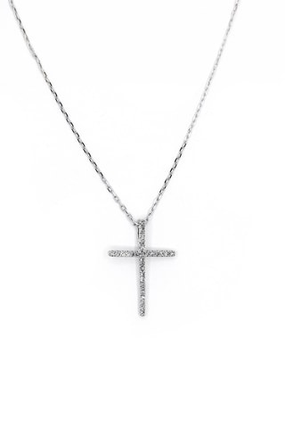 Pendentif Vaya - Or blanc et diamants