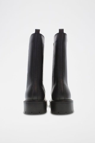 Leren Chelsea Boots Karma Zwart