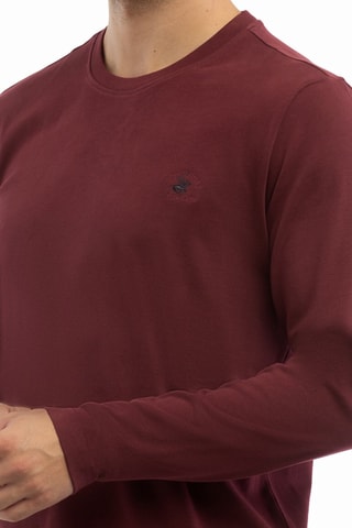 T-shirt - Bordeauxrood