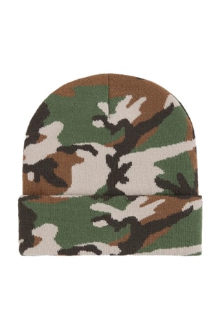 Bonnet - Vert foncé et marron