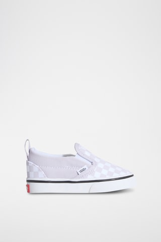 Slip-on - Blanc et violet clair
