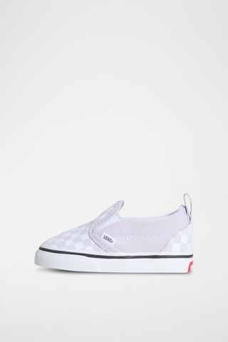 Slip-on - Blanc et violet clair