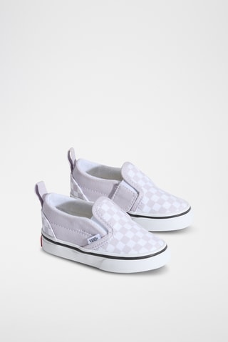 Slip-on - Blanc et violet clair